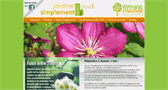 Desktop Screenshot of pepinierelavenir.com